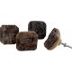Square Bark Drawer Knobs