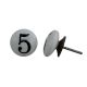 Number Ceramic Knob -5