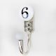 Number Ceramic Hooks -6