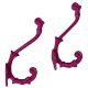 Pink Iron Hooks