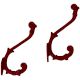 Red Iron Hooks