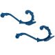 Slate Blue Iron Hooks
