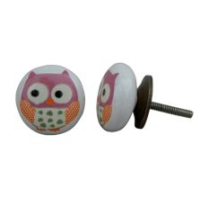 Owl Flat Knob