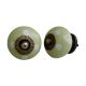 Light Green Dotted Ceramic Knob