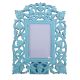 Turquoise Golden Photo Frame
