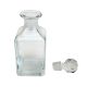 Square Shaped Decorative Glass Bottle