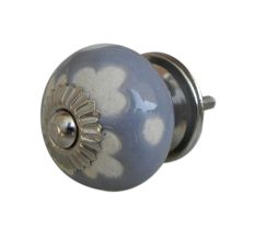 Grey Etched Ceramic Knob-16