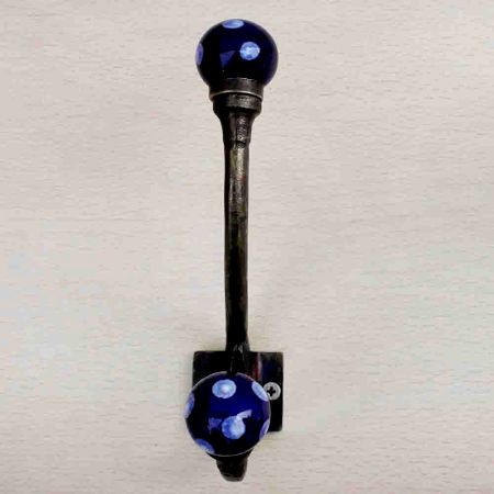 Navy Blue Iron Hooks-EHG-16