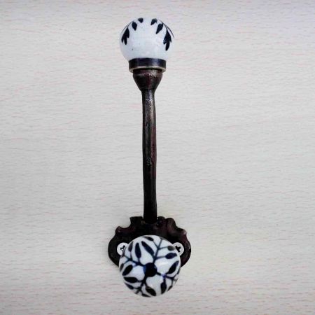 Black Leaf Iron Hook- EHG-50