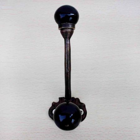 Solid Black Iron Hooks-EHG-33