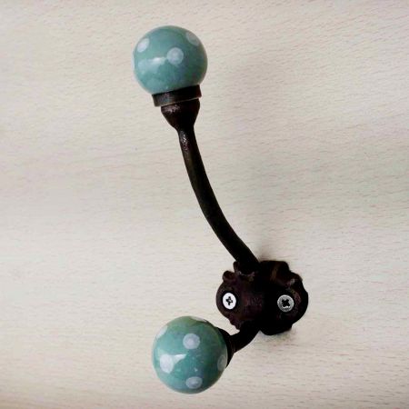 Sage Green Iron Hooks-EHG-24