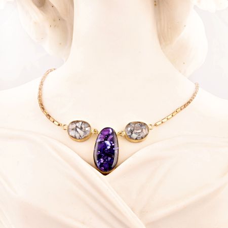Purple Diva Necklace New Designer Jewellery