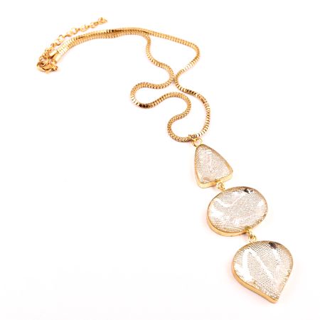 Silver Hanging Pendant Necklace New Beautiful Jewellery