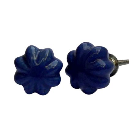 Blue Pomegranate Knob