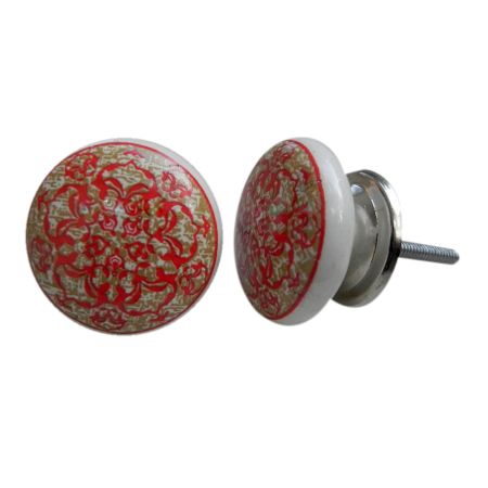 Floral Pattern Knob-03