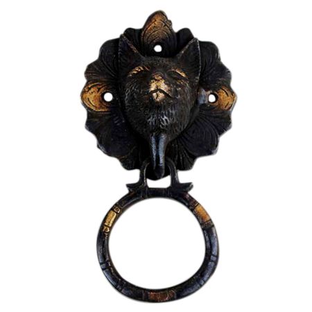 Cat Antique Door Knocker