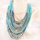 Blue Layered Necklace New Beautiful Jewellery