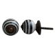 Black Swirl Knob Small