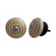 Golden Pattern Flat Knob
