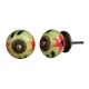Red Star Ceramic Knob