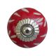 Red Etched Ceramic Knob-19