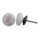 Pink Lilium Flat Knob