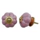 Pink Silver Melon Knob
