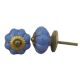 Slate Blue Medium Knob