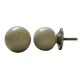 Cream Round Ceramic Knob