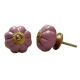 Pink Melon Ceramic Knob