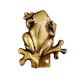 Frog Golden Door Knocker