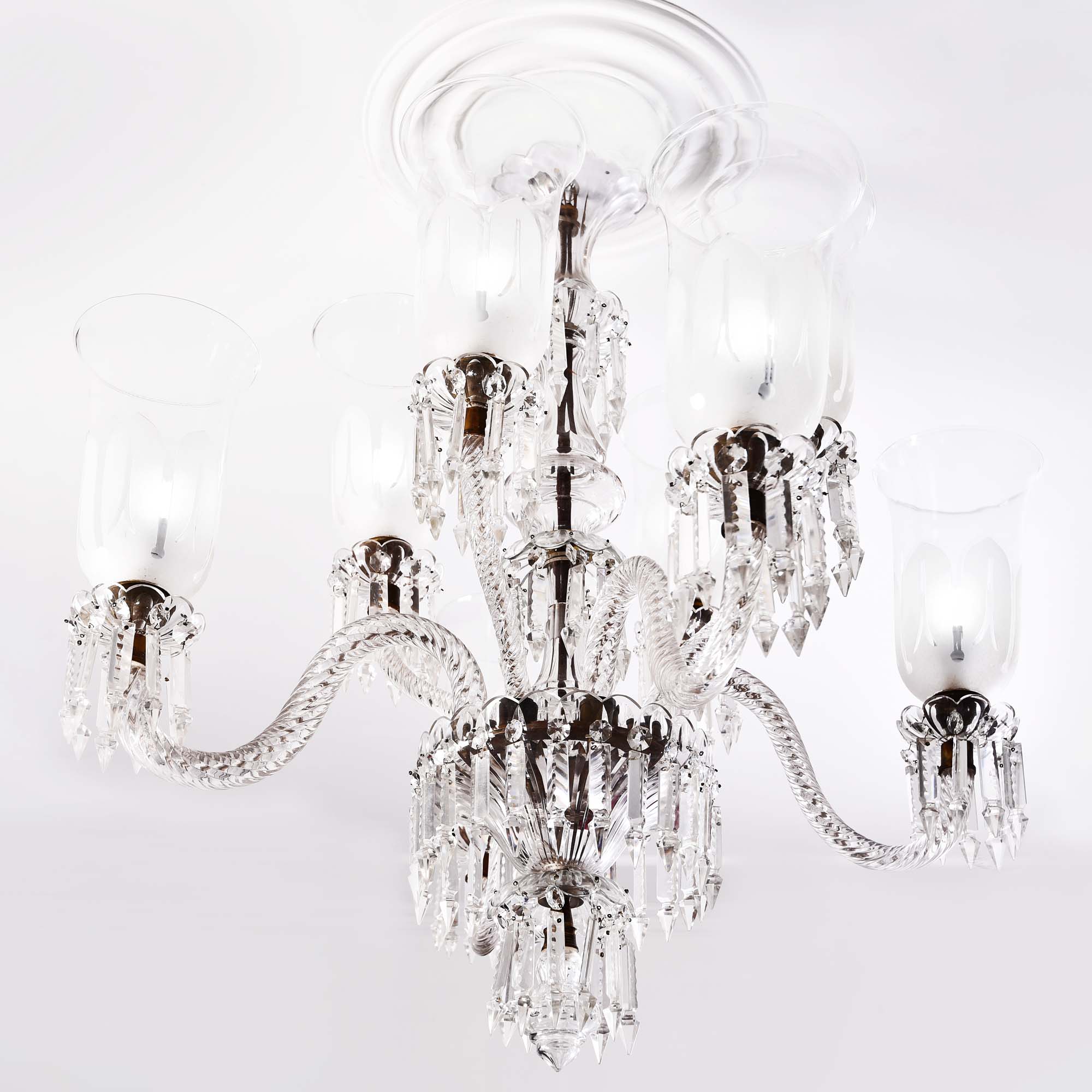 Elegant Modern Crystal Chandelier