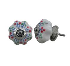 Mixed Dot Melon Knob