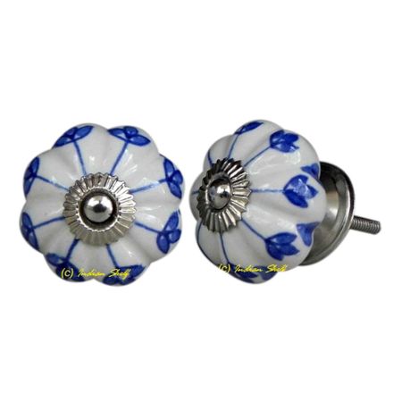 Blue Shamrock Knob