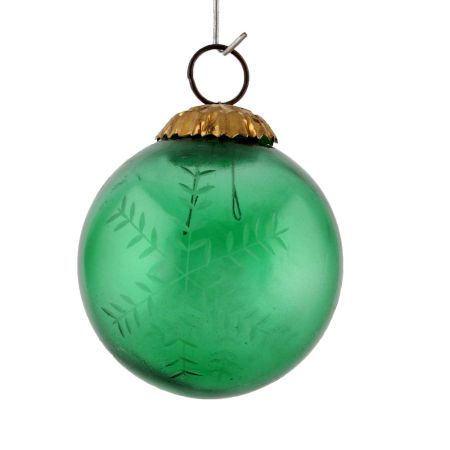 Green Round Leaf Christmas Hanging