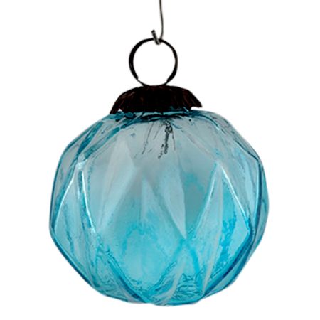 Turquoise Box Cut Christmas Hanging Online