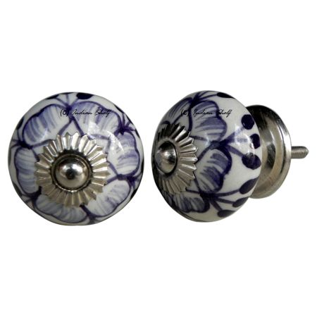 Purple Buttercup Knob