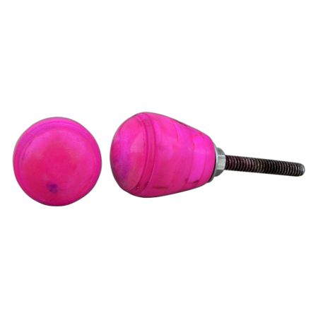 Pink Top Bone Knobs