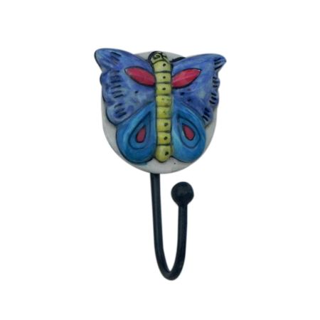 Butterfly Ceramic Hooks