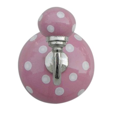 Pink Dotted Hooks