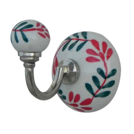 Red Green Leaf Hooks