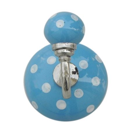 Turquoise Dotted Hooks