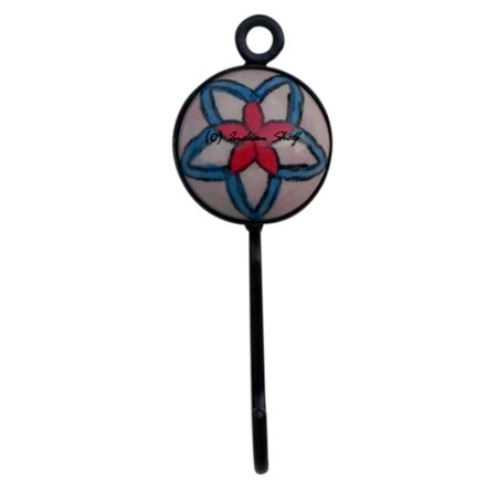 Old Pink Star Designer Wall Hooks