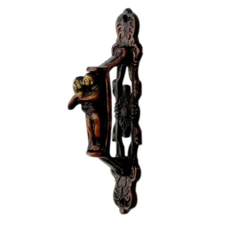 Couple Antique Bronze Handle 7.25