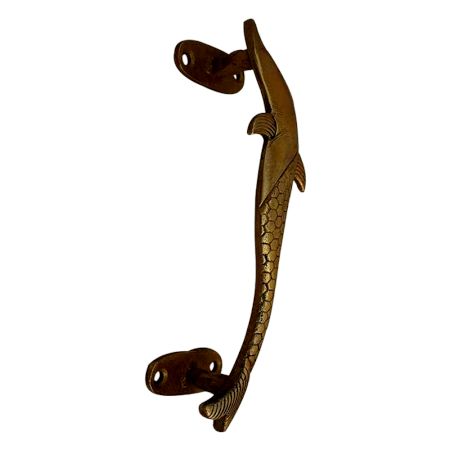 Golden Dolphin Brass Handle 7.5