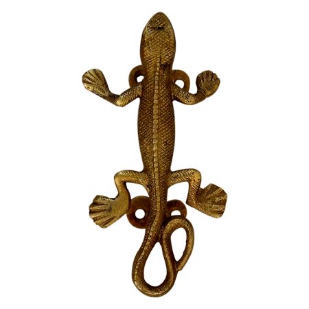 Lizard Golden Handle 6