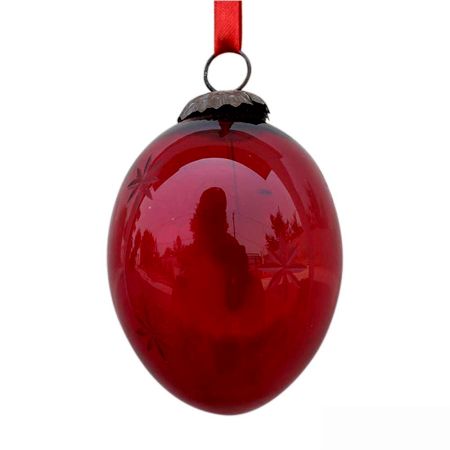 Red Avocado Star Cut Christmas Hanging