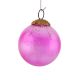 Pink Round Leaf Christmas Hanging