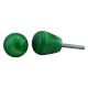 Green Top Bone Drawer Knobs