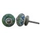 Green Floral Small Knob